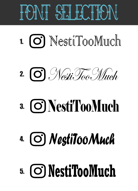 Custom Instagram Handle Decal | Car Window IG Sticker | Choose Your Font