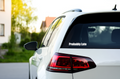 Probably Late Car Decal | Funny Rear Window Sticker | White Vinyl Decal
